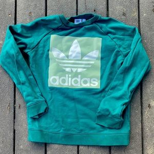 Green Adidas Crewneck